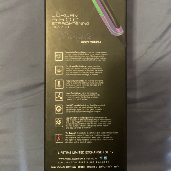 Pro Cabello Luxury Straightening Brush - Picture 11 of 11